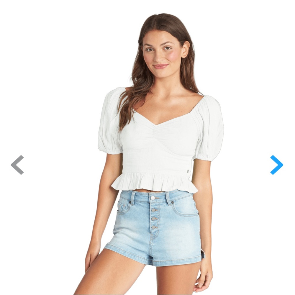 Roxy Puff Sleeve Top